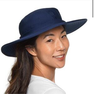 Coolibar Brighton Chlorine Resistant Bucket Hat women’s size S/M